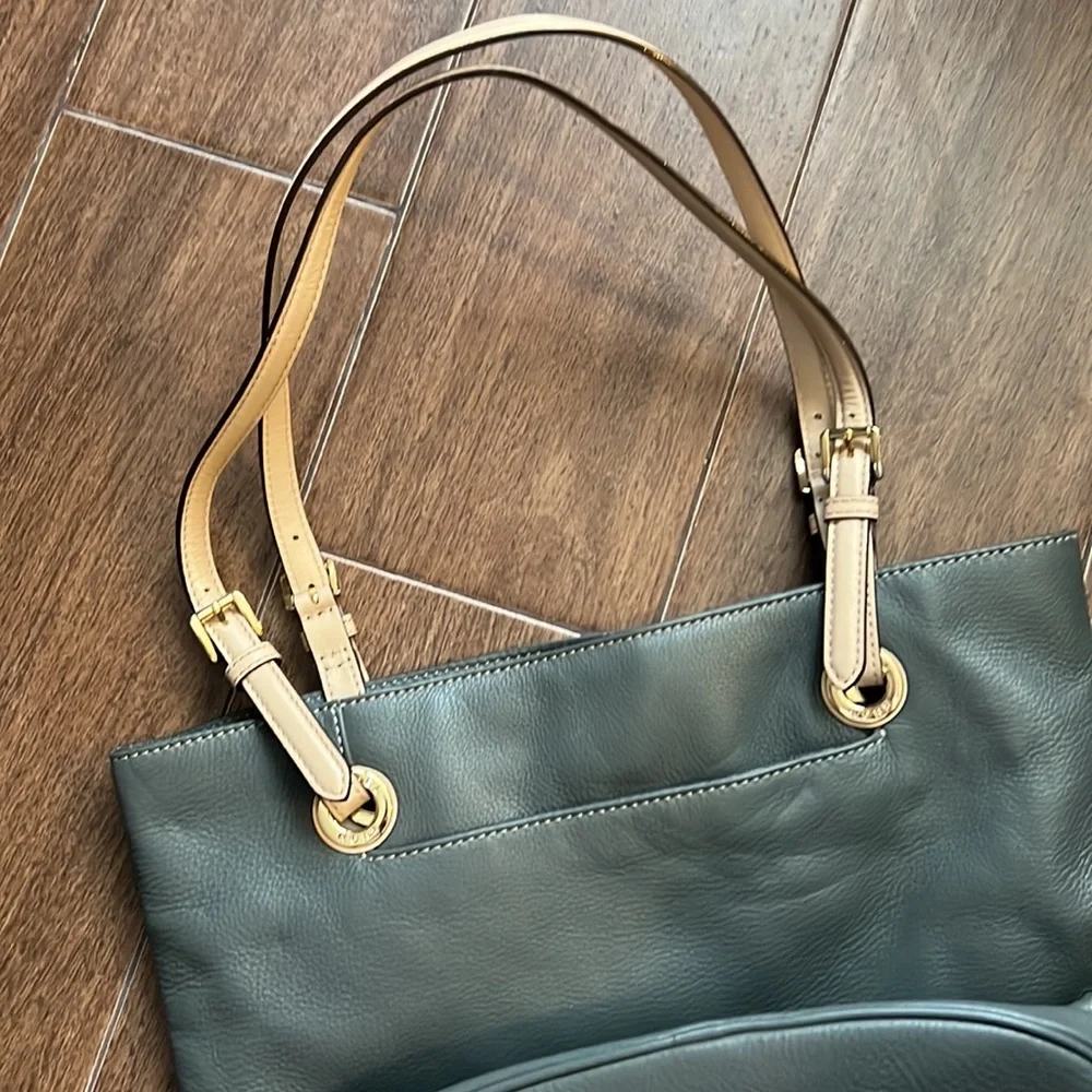 Gray Michael Kors Purse - Picture 3 of 4